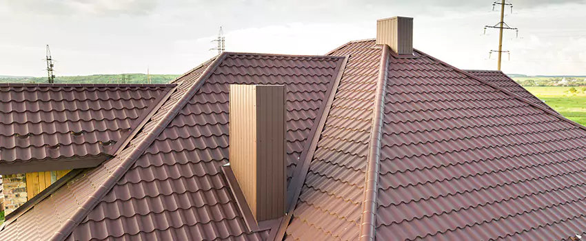 Residential Chimney Flashing Restoration in Schenectady, NY