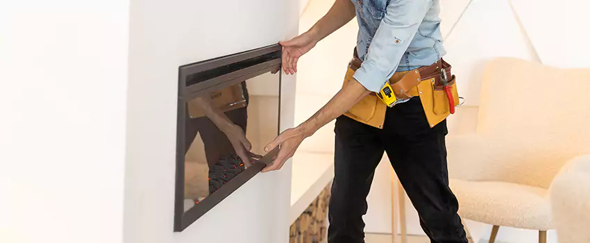 Metal Fireplace Installation in Schenectady, New York