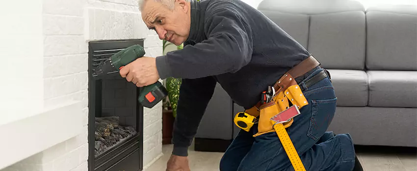 New Indoor Fireplace Installation in Schenectady, New York