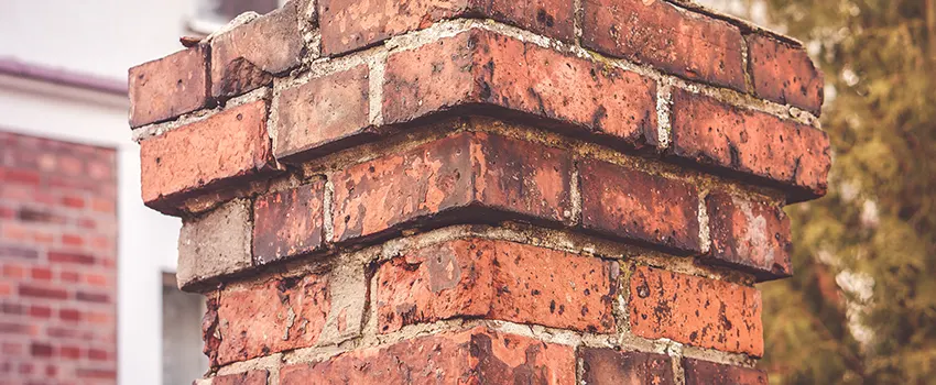 Cracked Chimney Bricks Repair Cost in Schenectady, New York