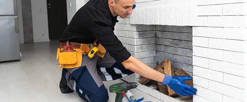 Fireplace Damaged Damper Frame Repair Services in Schenectady, New York