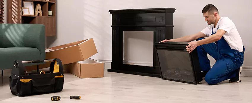 Old Rusted Metal Fireplace Repair And Replacement in Schenectady, NY